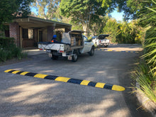 5.2m Rubber Speed Hump with Fixings