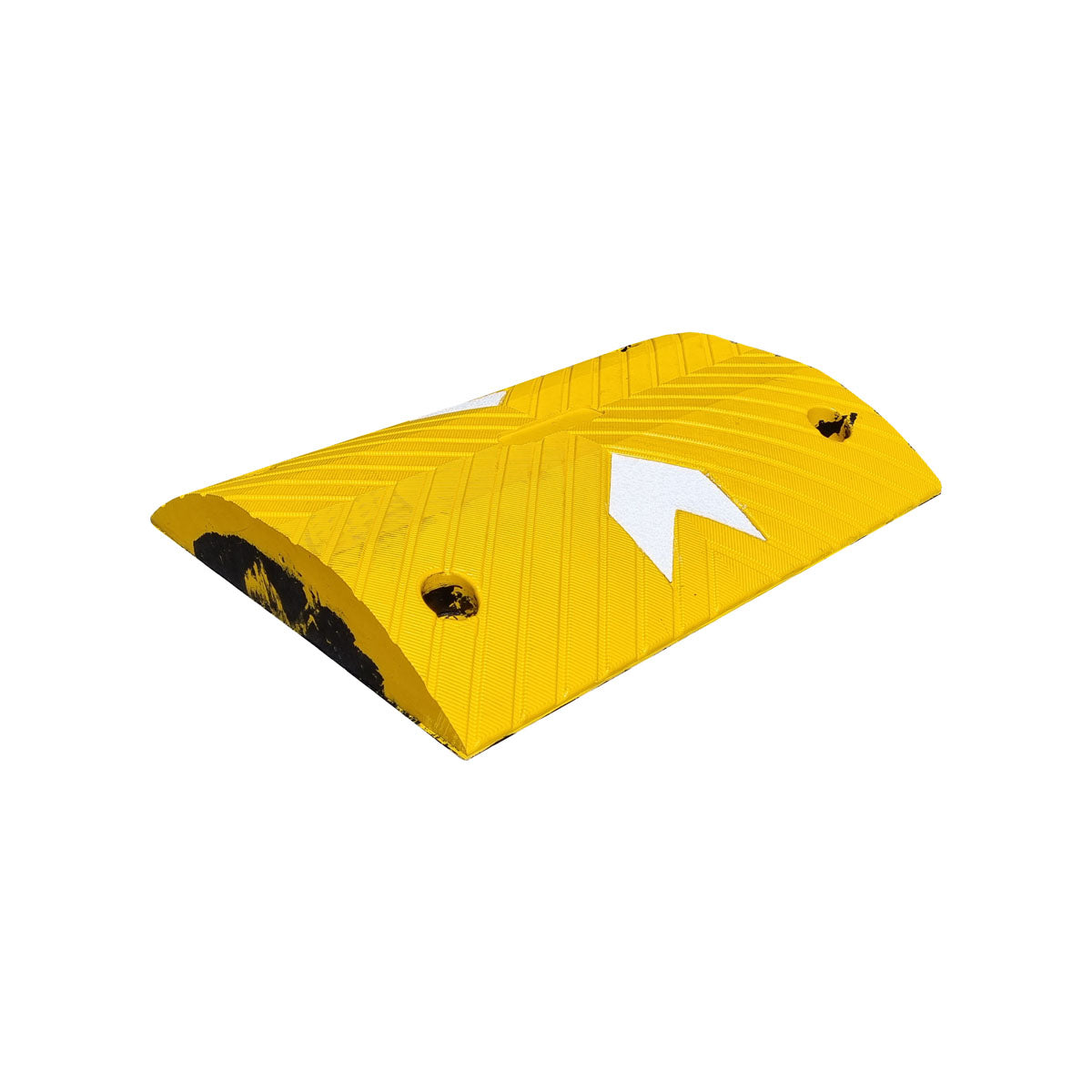 Auto Rack Hump Aggressive Speed Hump 50mm - Yellow Middle Section – Car Park Safety ...