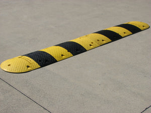 2.7m Rubber Speed Hump with Fixings